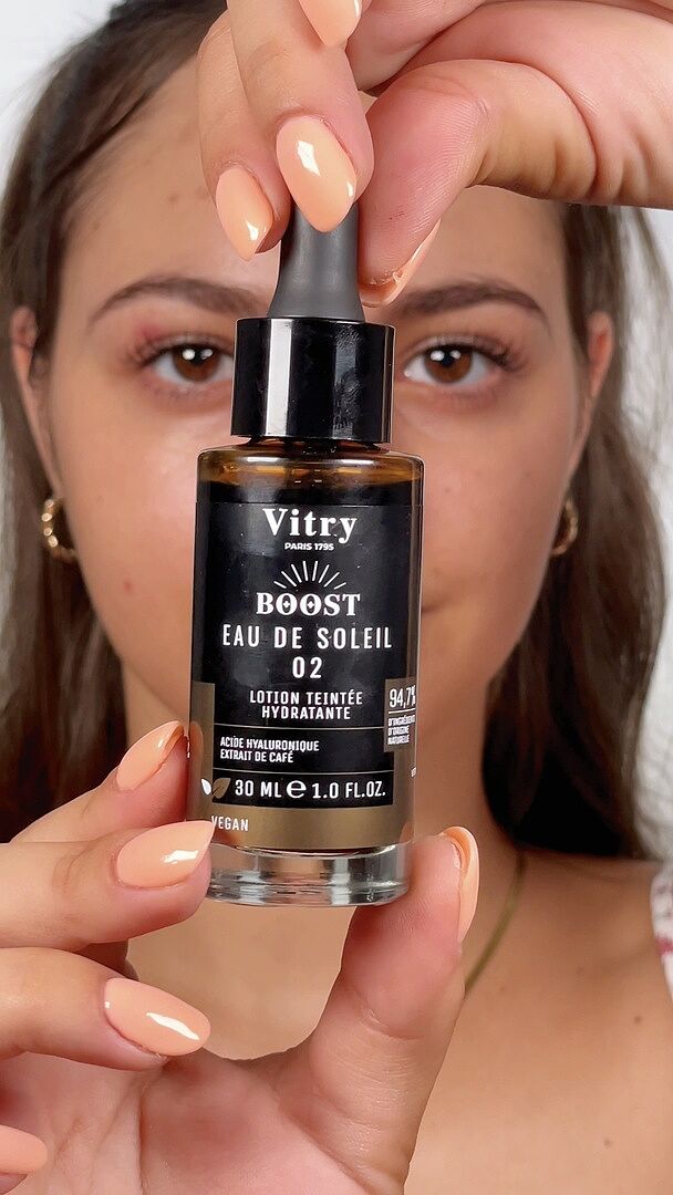 Vitry Boost Sun Water N°2 fuktighetskrem med glød