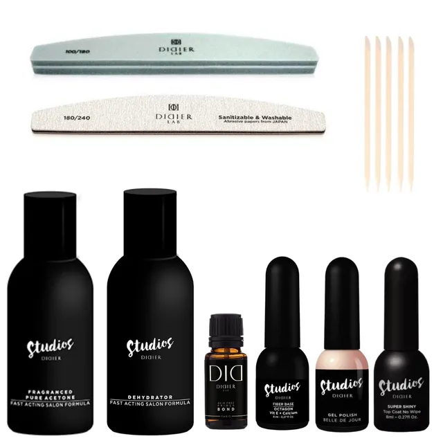 Didier Lab Manicure Startkit manikyrsett 8 deler