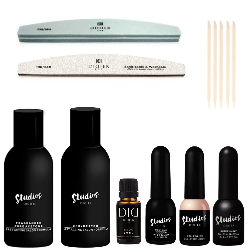 Didier Lab Manicure Startkit manikyrsett 8 deler