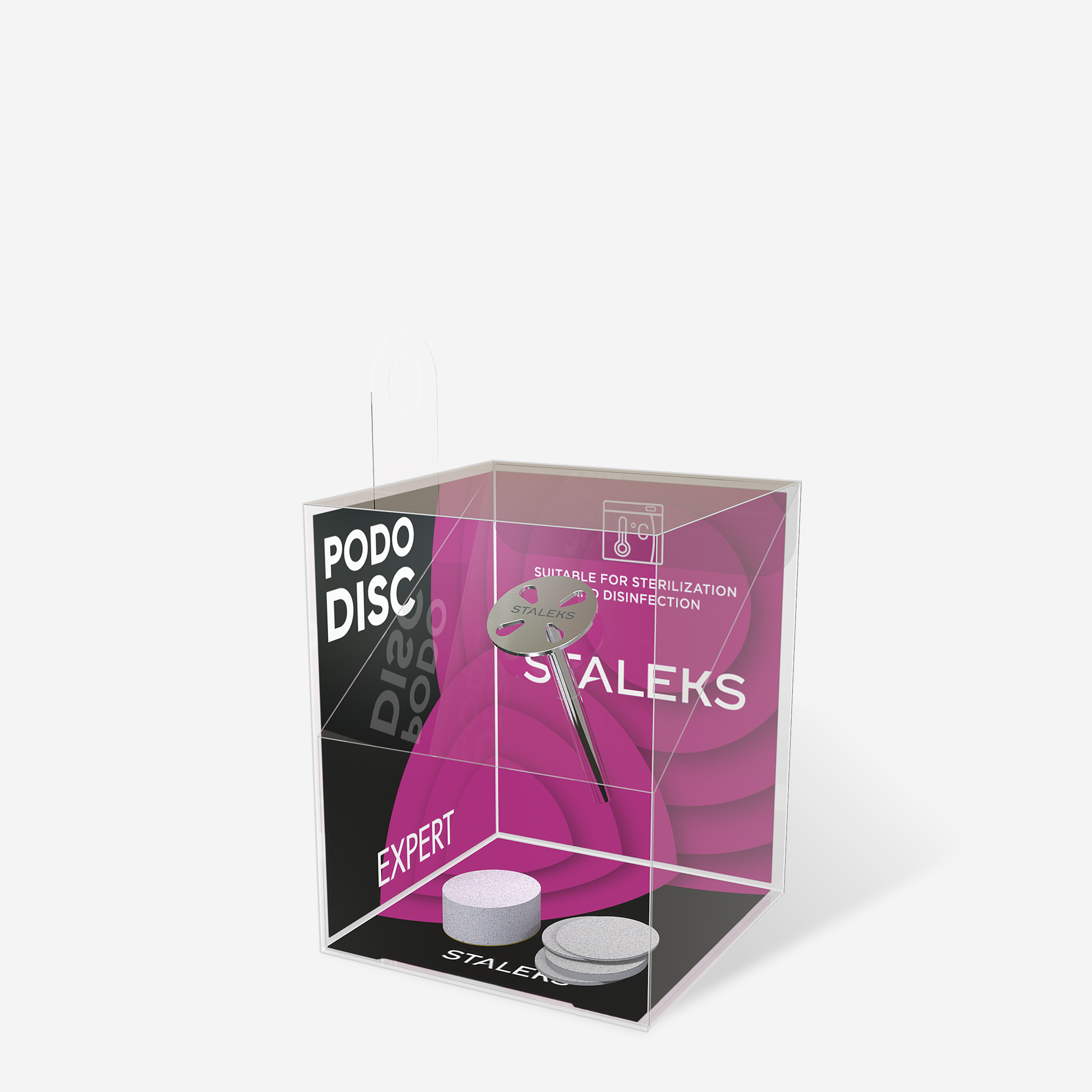 Staleks Expert Pododisc XS pedikyrskive 10 mm 180 grit 5 stk