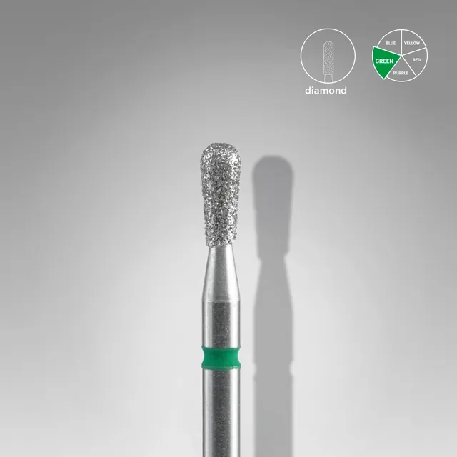Staleks Expert diamantfres match grønn 2,3 mm / 5 mm