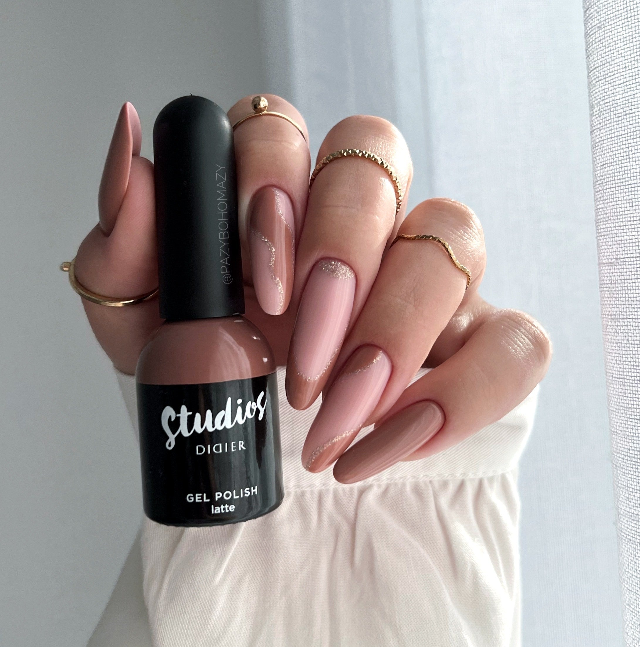 Didier Lab Studios Didier Latte gellak beige nude