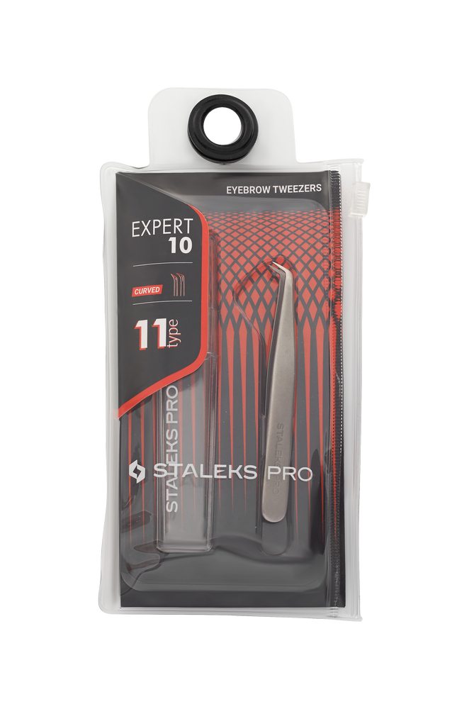 Staleks Expert 10 Type 11 øyenbrynspinsett skrå