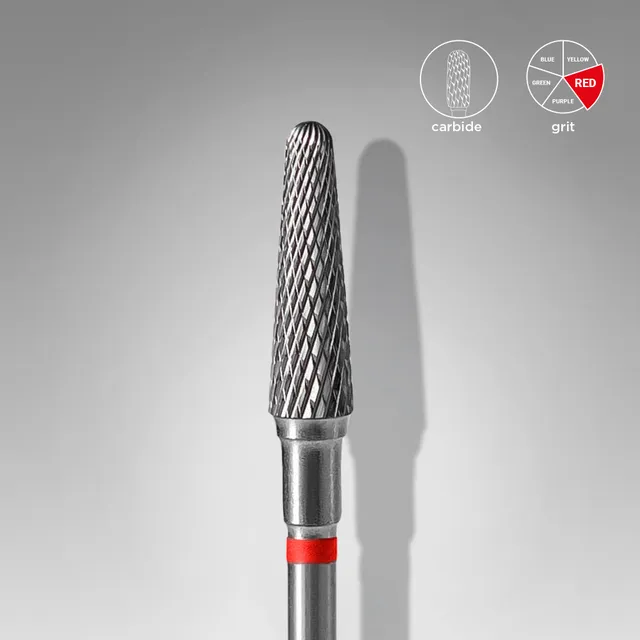Staleks Expert fresebit hardmetall rød 4 mm / 13 mm