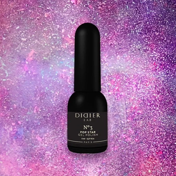 Didier Lab Pop Star No3 gellakk glitter HEMA-fri