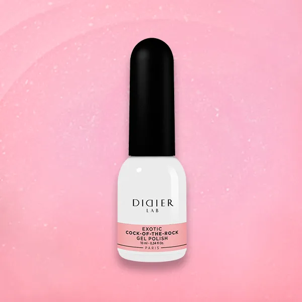 Didier Lab Exotic Cock-Of-The-Rock gellak rosa shimmer