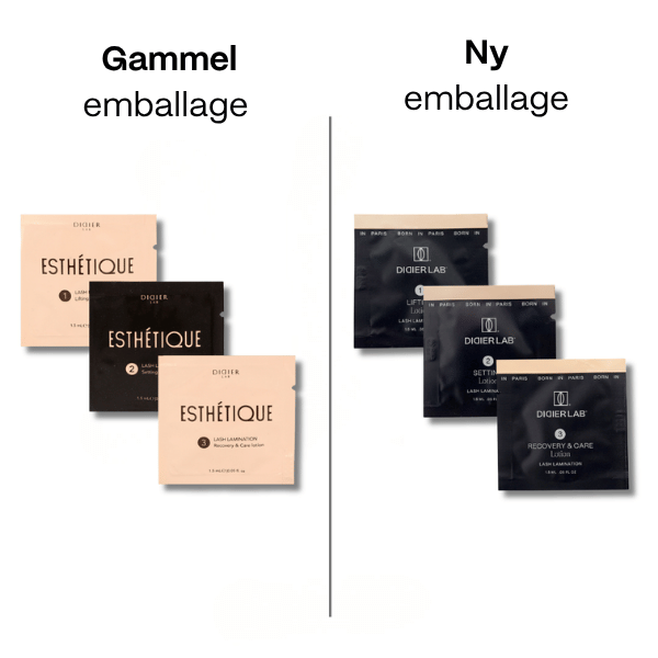 Didier Lab Lash Lift vippeløftsett 3x10x1,5ml pleiende