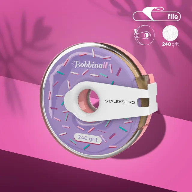 Staleks Pro Expert filrefill 240 grit i kassett