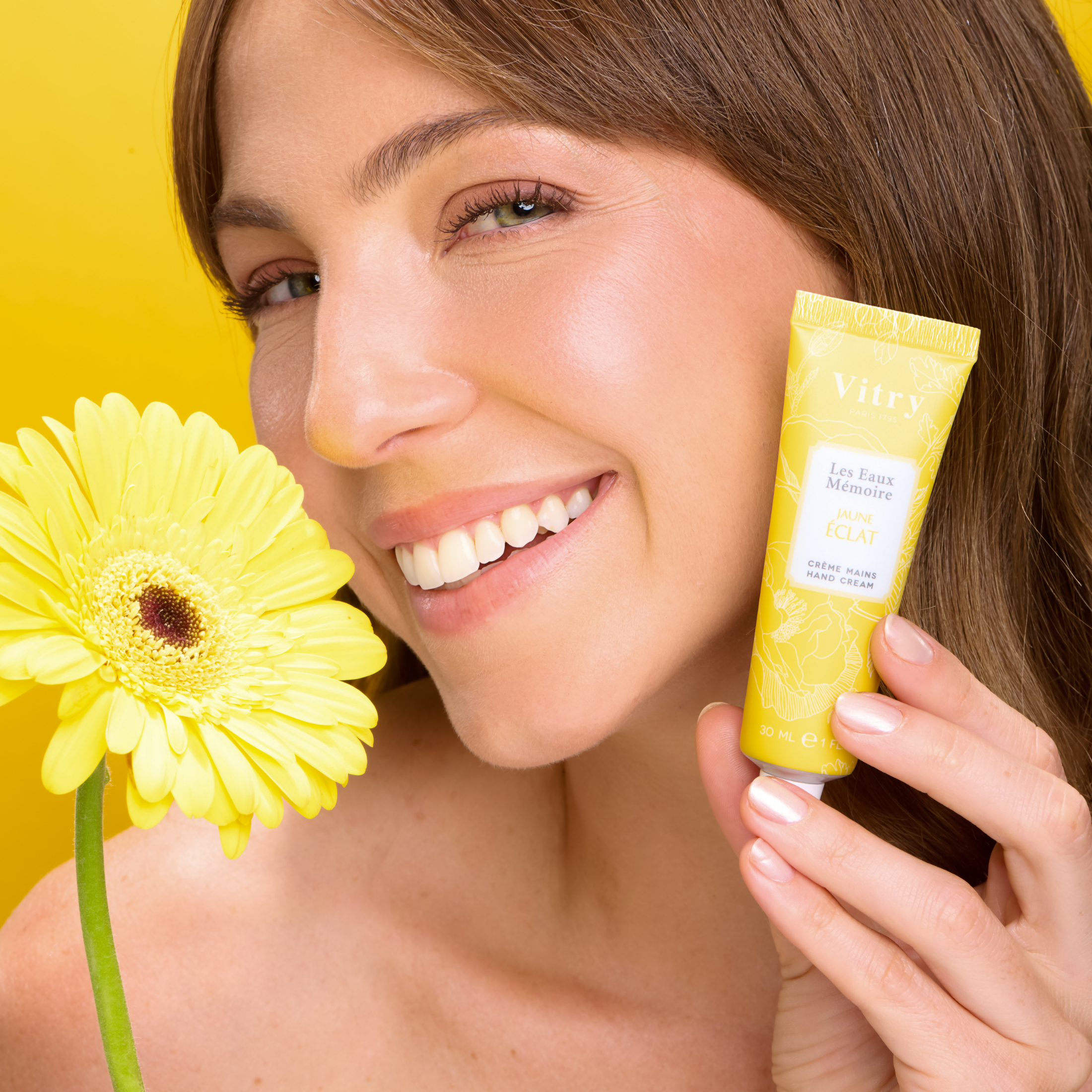 Vitry Yellow Radiance håndkrem 30 ml sitron