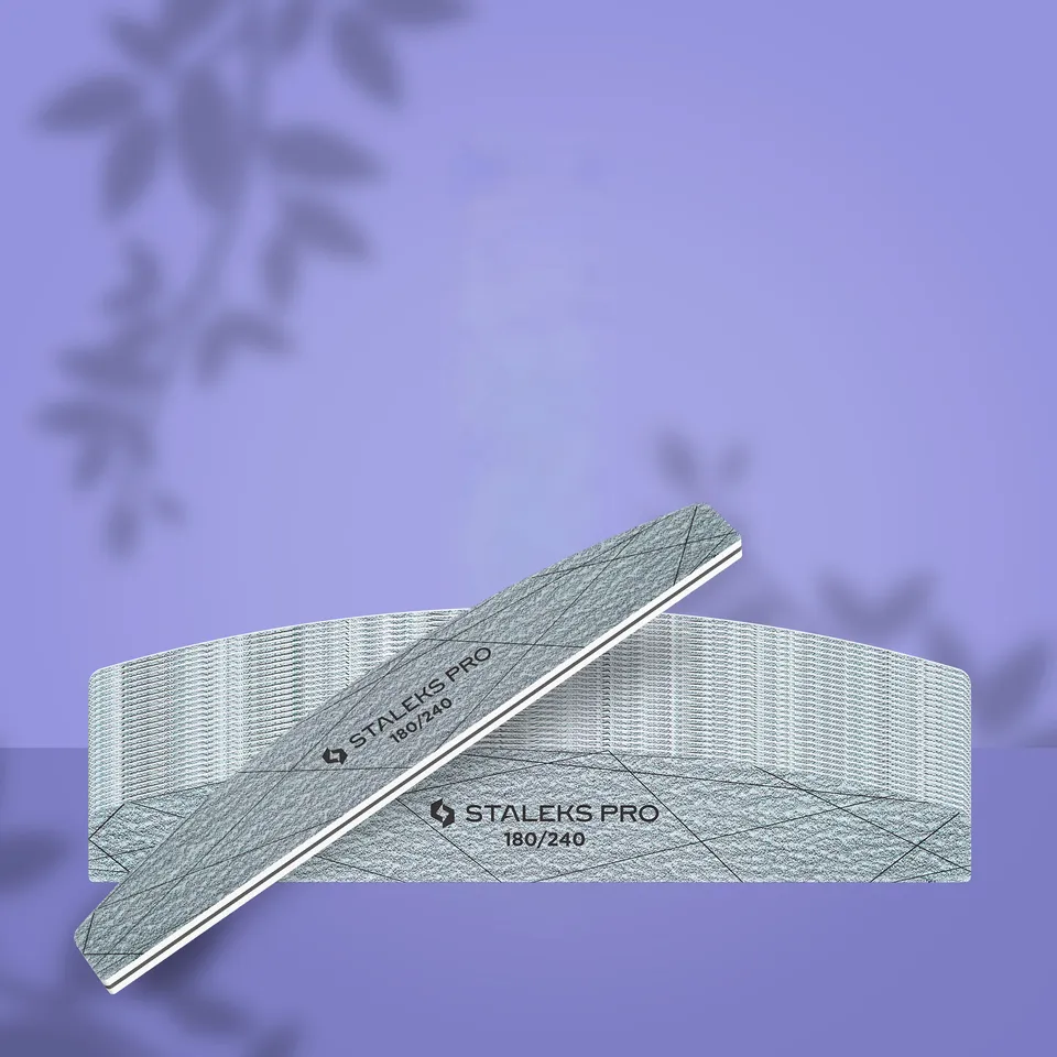 Staleks Smart 40 neglefil halvmåne 180/240 25 stk mineral