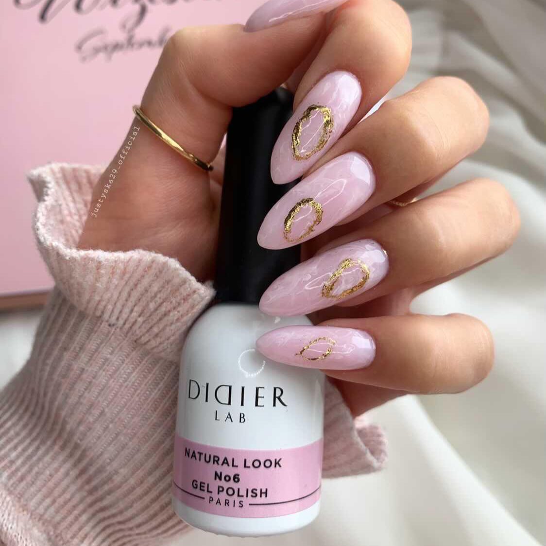 Didier Lab Natural Look No6 gellakk nude HEMA-fri
