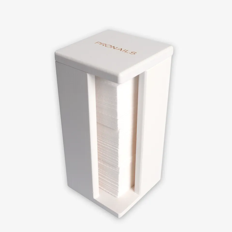 Pronails Wipe Box wipeboks hvit tre