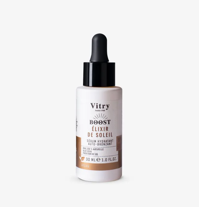 Vitry Boost Elixir de Soleil selvbruning ansikt