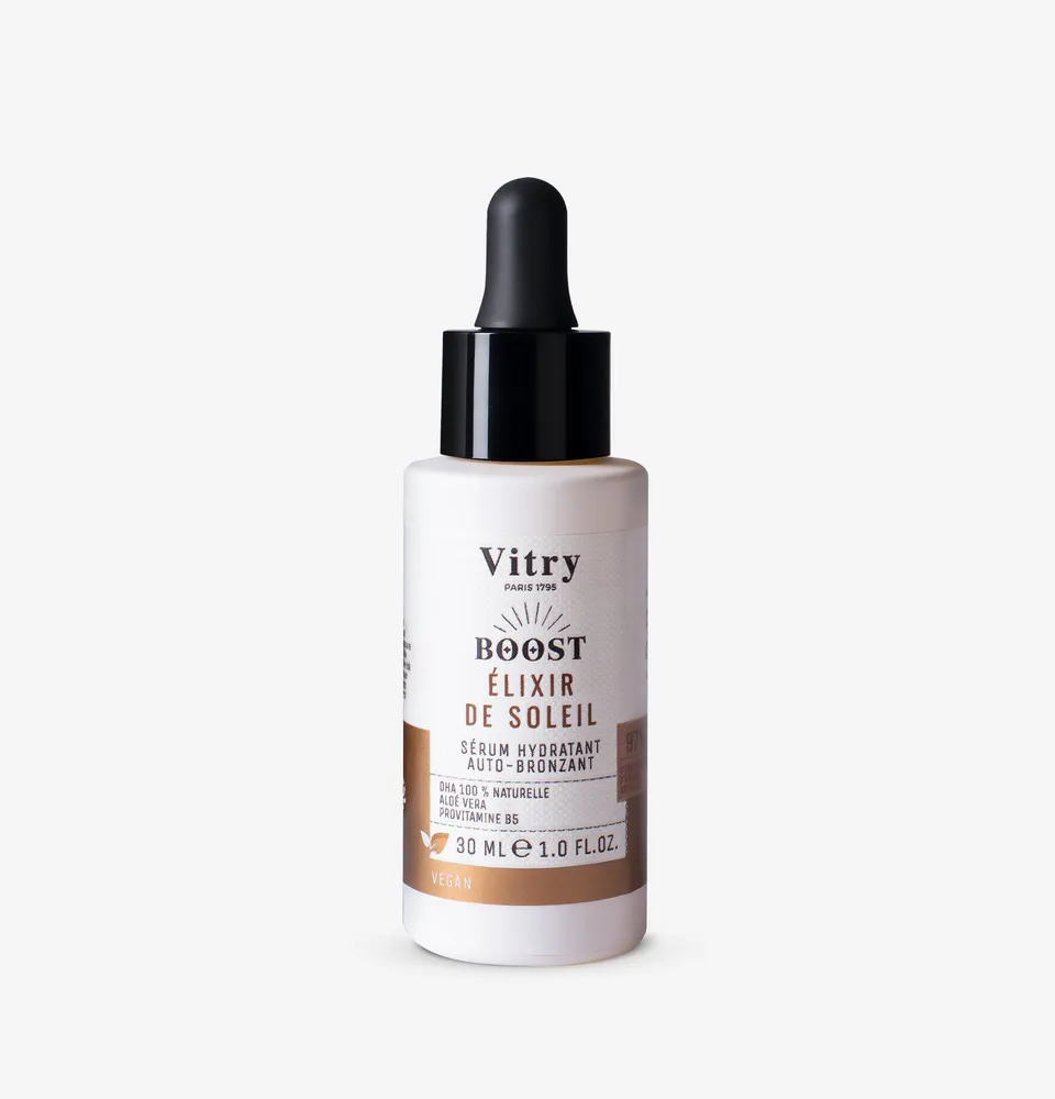 Vitry Boost Elixir de Soleil selvbruning ansikt