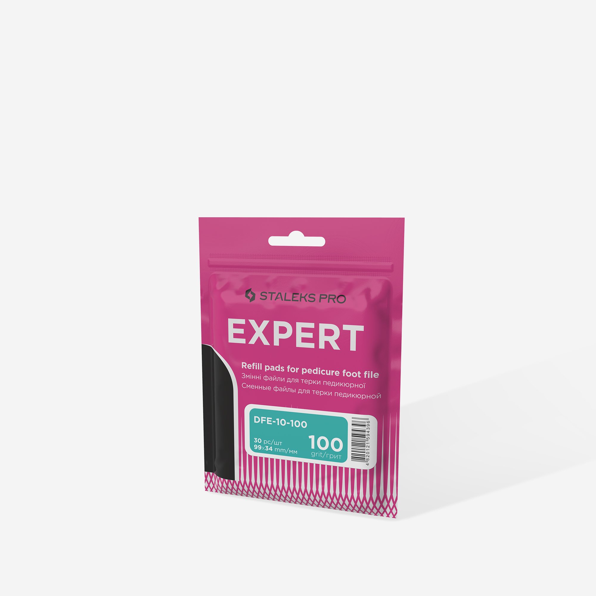 Staleks Pro Expert 10 fotfil refiller 100 grit grov