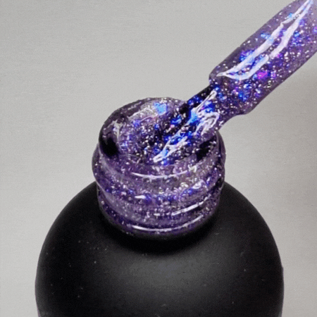 Didier Lab Pop Star No4 gellakk lilla glitter