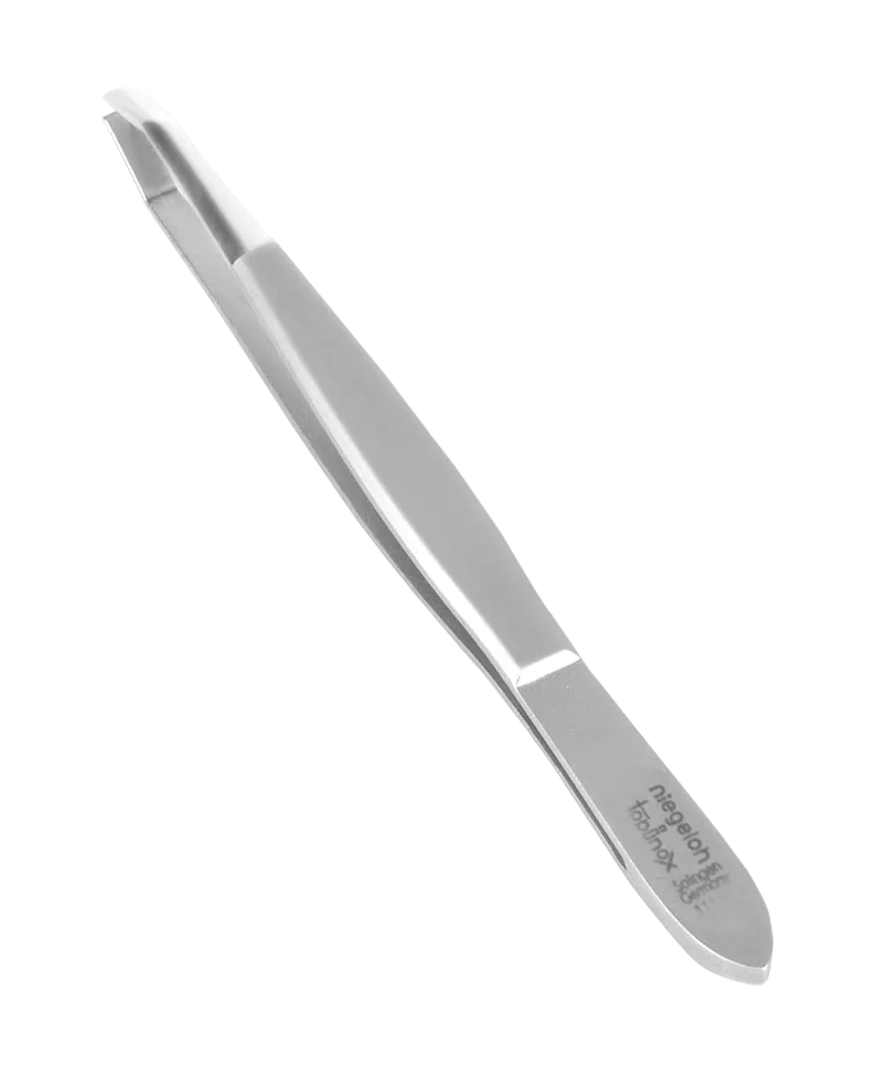 Niegeloh Topinox pinsett buet 9 cm rustfritt
