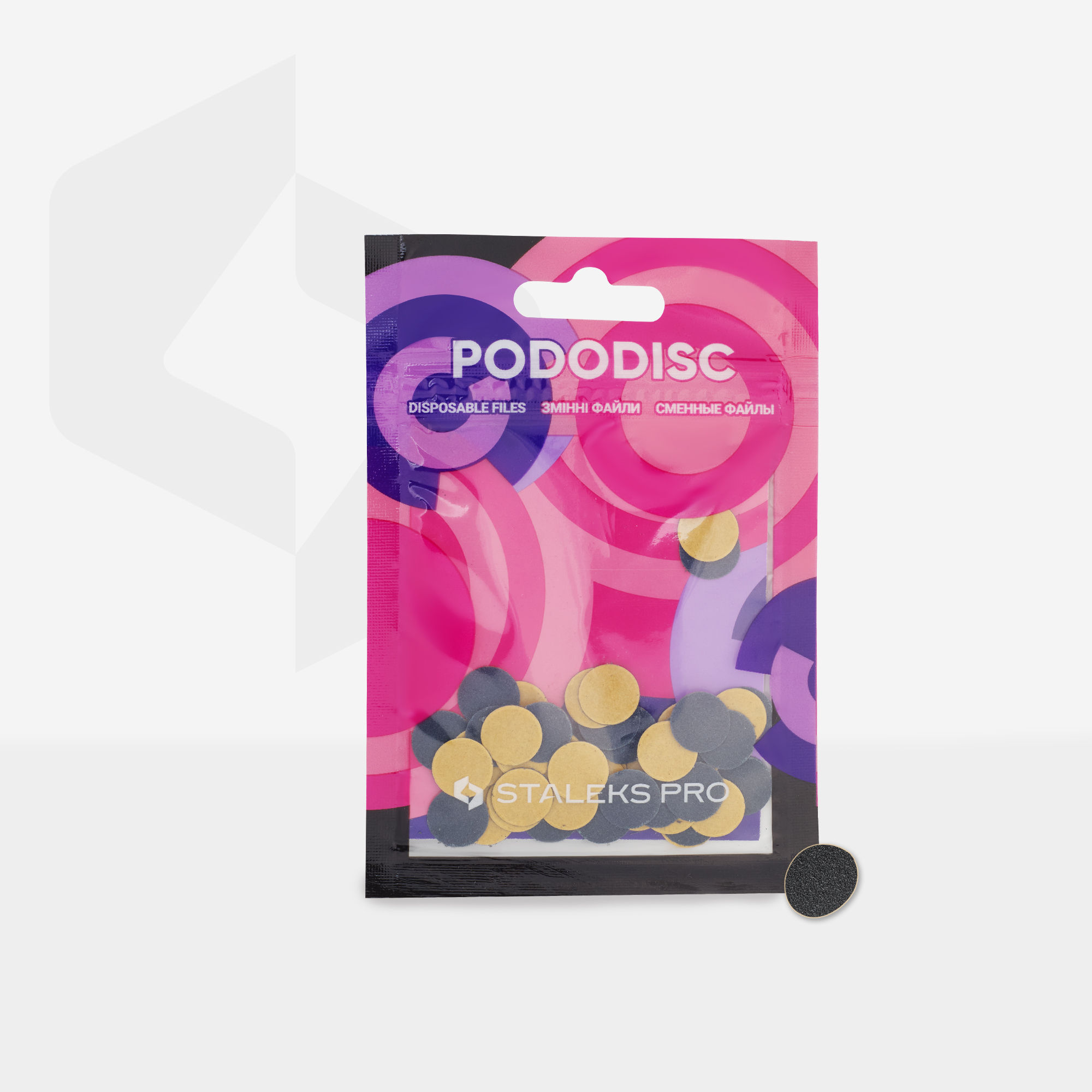Staleks Expert Pododisc XS engangsfil 100 grit 50 stk