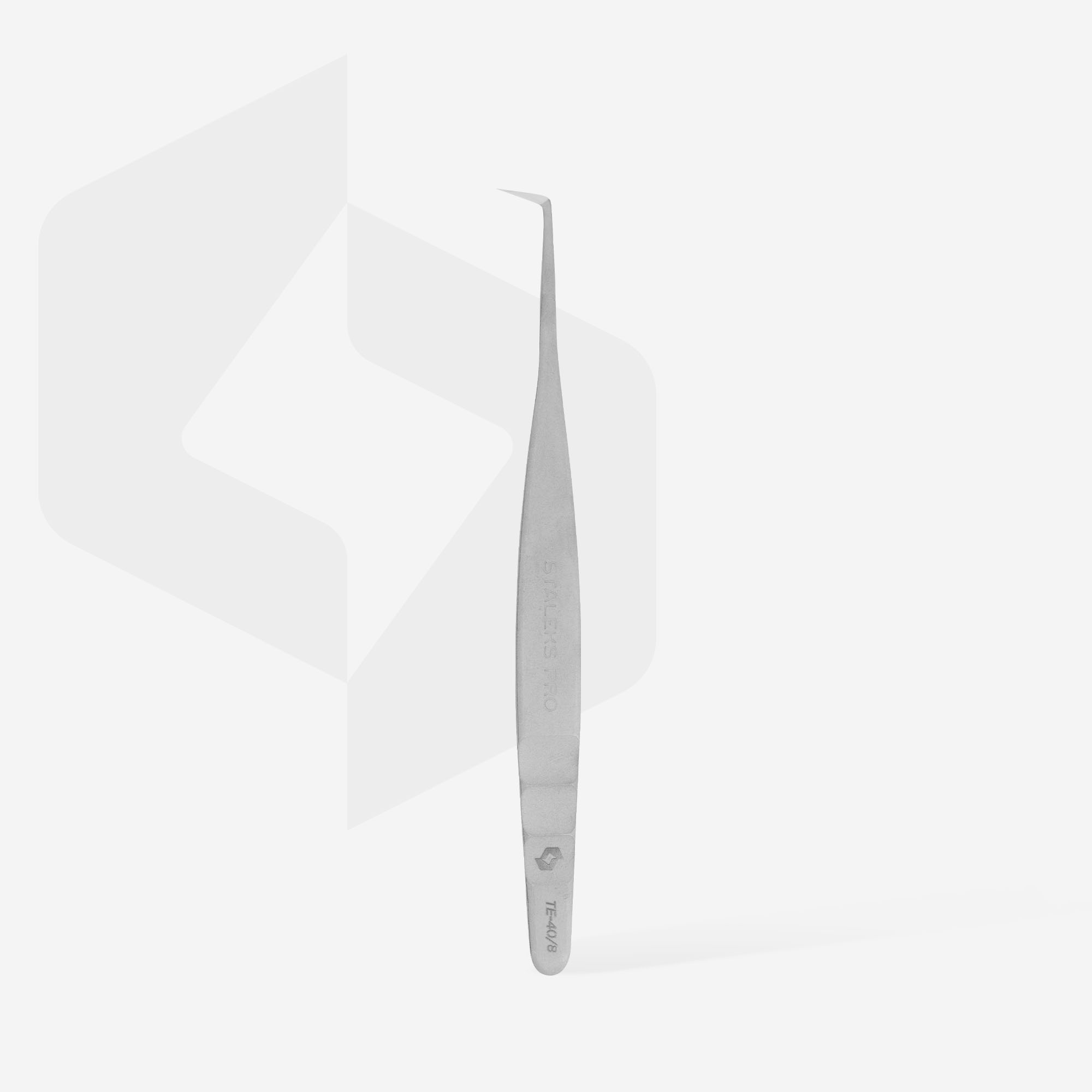 Staleks Expert 40 Type 8 pinsett vipper L-formet 85