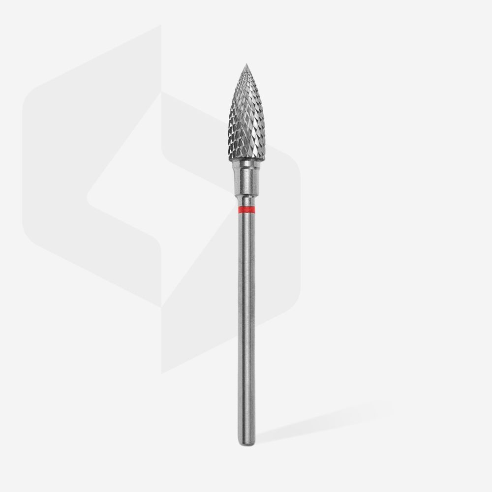 Staleks Expert flame neglebor karbid rød 5 mm