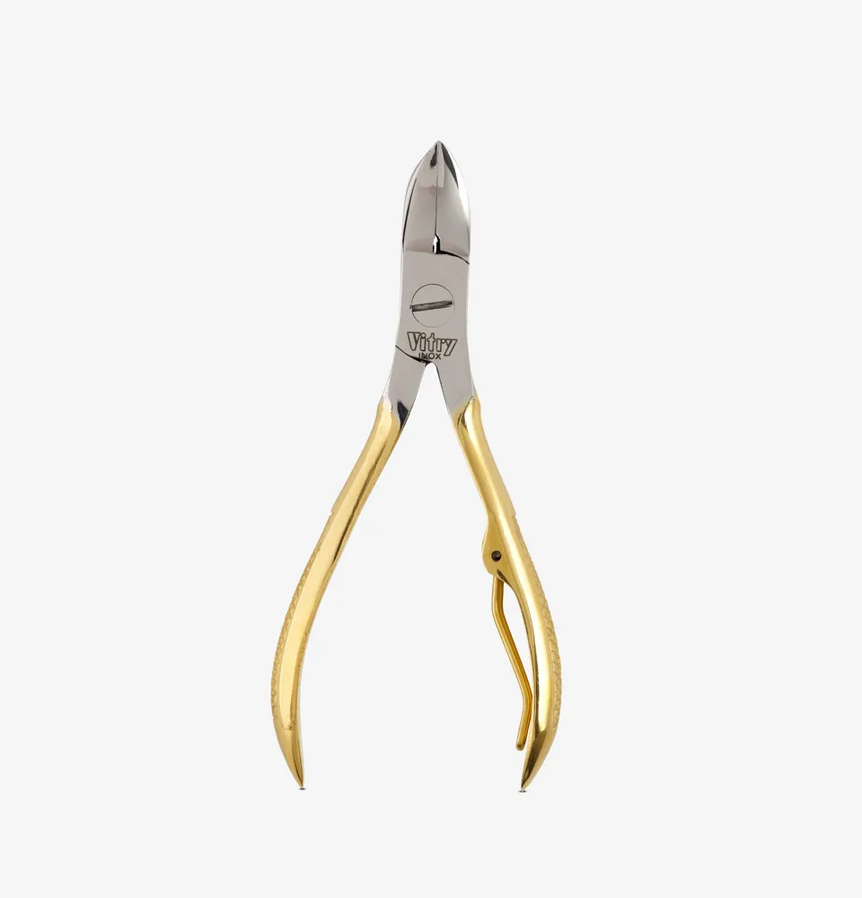 Vitry 4048Z negleklipper gull 10 cm rustfritt stål