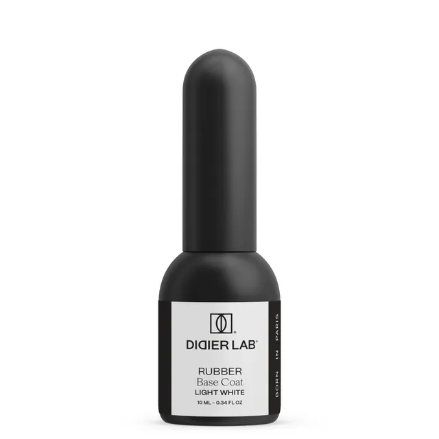 Didier Lab Rubber Base gellakk Light White HEMA-fri