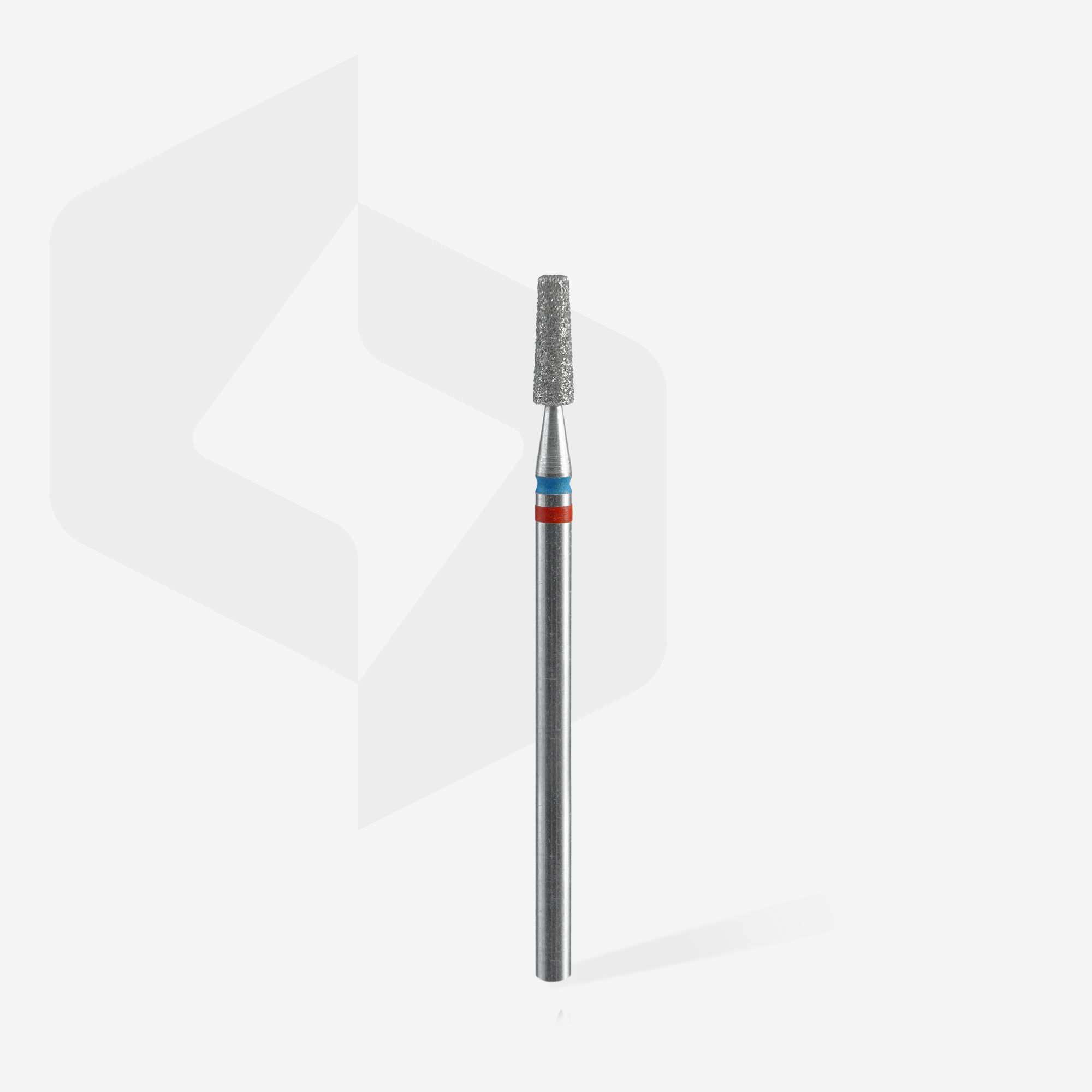 Staleks EXPERT diamantfres DUO kjegle rød-blå 2,5 mm bor