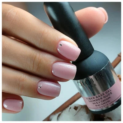 Didier Lab Fiber Base basegel 10 ml Shimmer Nude