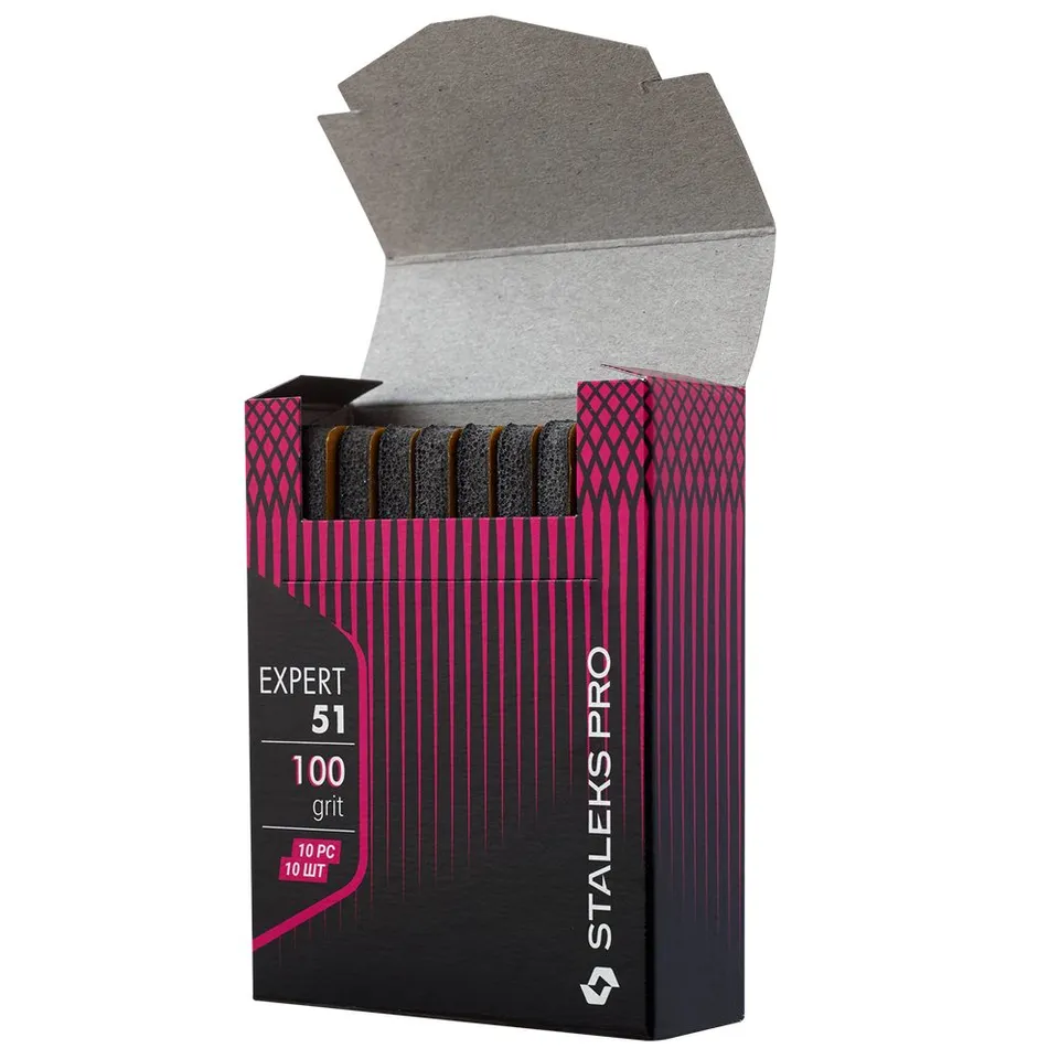 Staleks Pro Expert 51 poleringsfil refill 100 grit