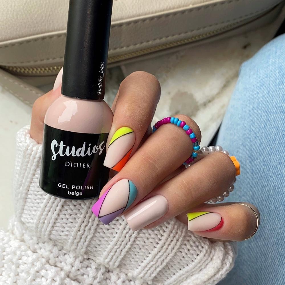 Studios Didier Beige gellakk nude glitter super shine