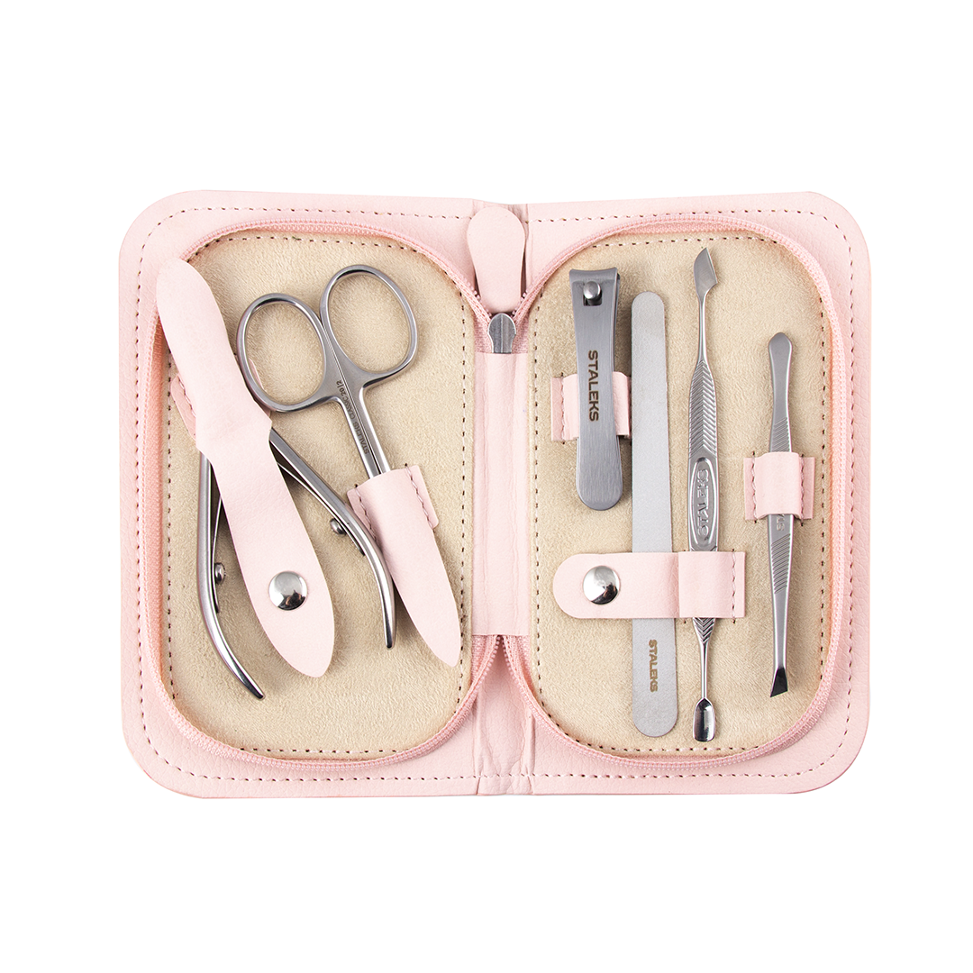 Staleks Multi Eco manikyrsett rustfritt