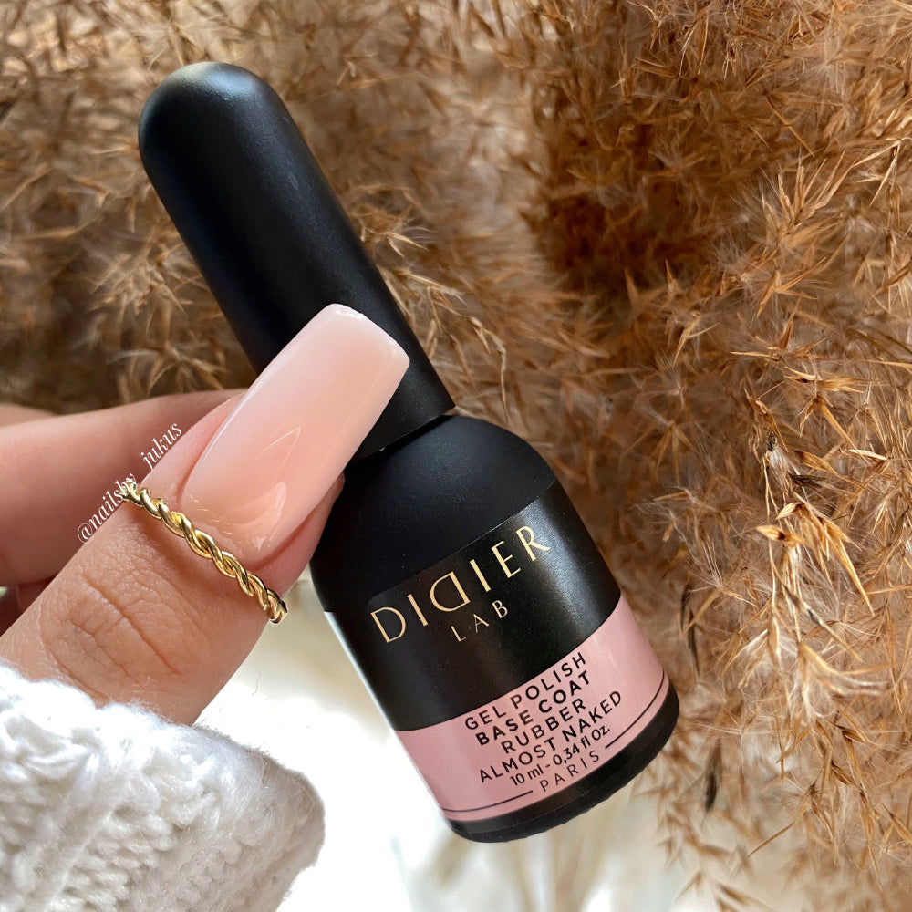 Didier Lab Rubber Base Almost Naked base coat HEMA-fri