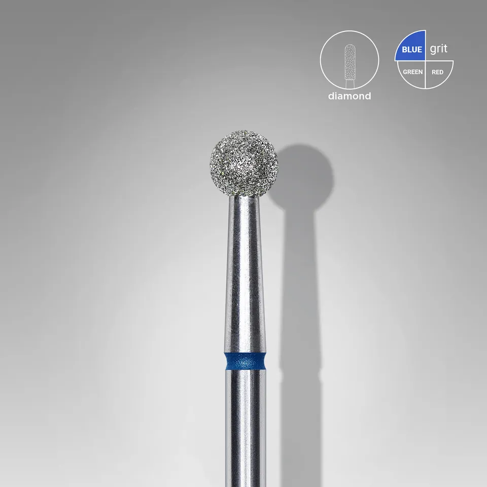 Staleks Expert diamant fresbits kule blå 4 mm