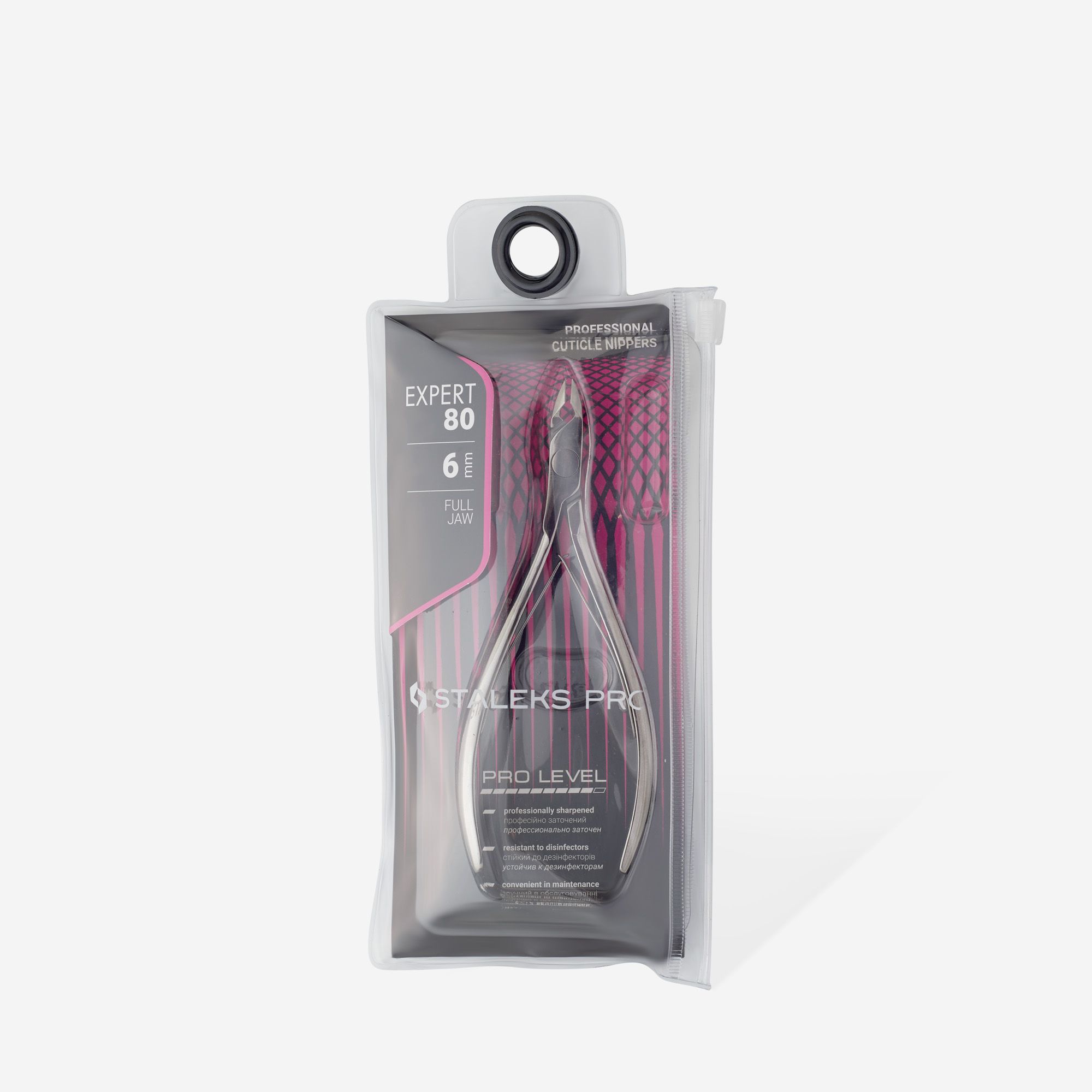 Staleks Expert 80 neglebåndstang 6 mm skarpe kanter