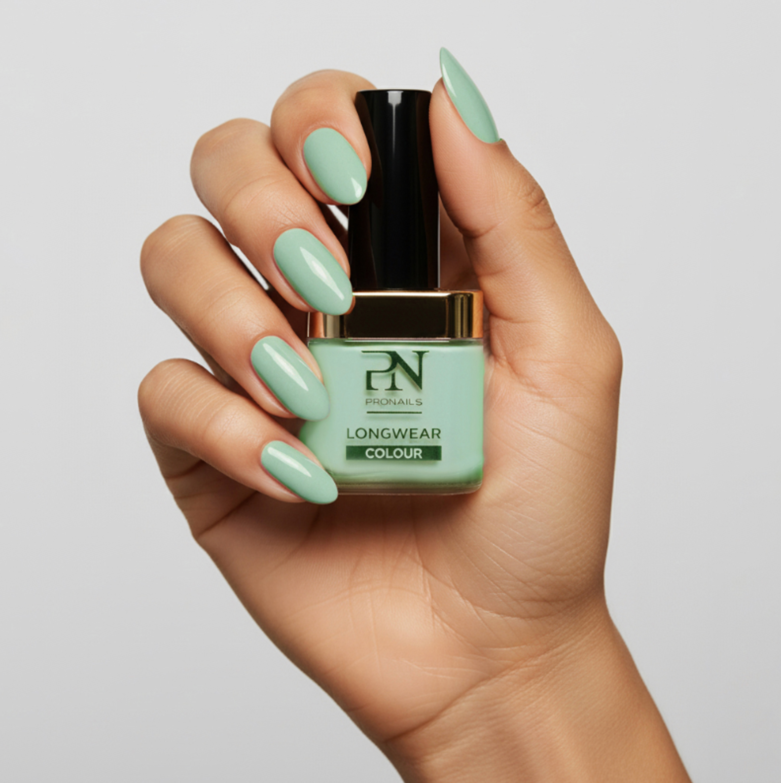 Pronails LongWear 415 neglelakk Aqua Verde grønn