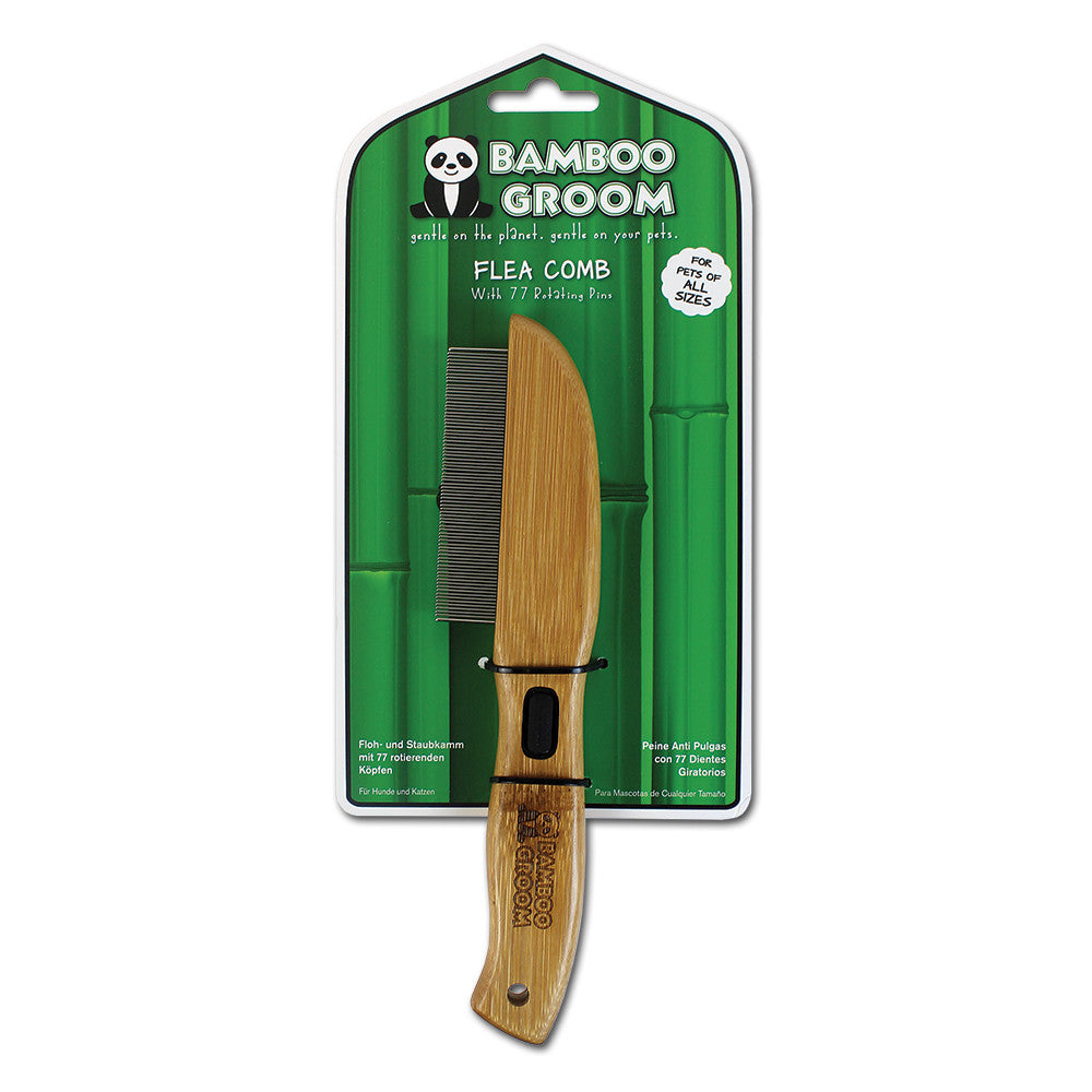 Bamboo Groom lusekam 77 roterende tenner bambus
