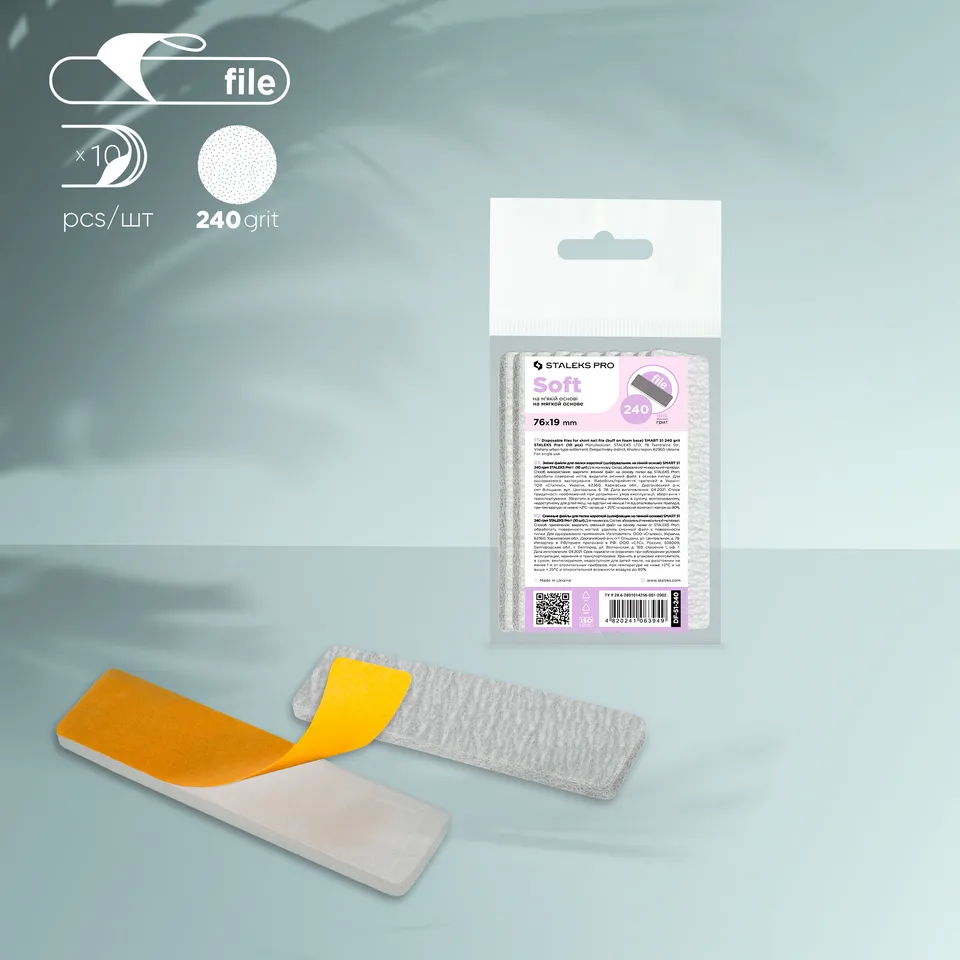 Staleks Pro Smart 51 bufferfiler 180 grit 10 stk
