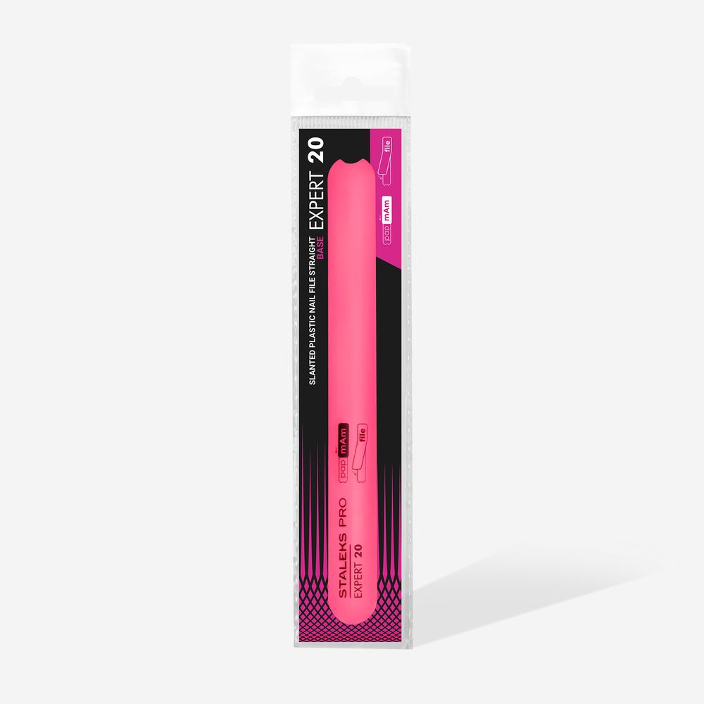 Staleks Expert 20 neglefil base plast skrå