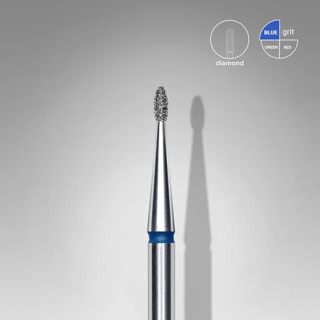 Staleks Expert diamantfres knopp blå 1,2 mm 3 mm