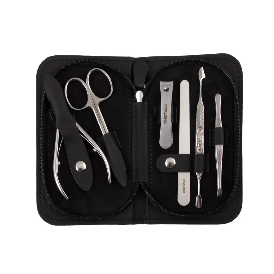Staleks Eco manikyrsett herre 3 deler