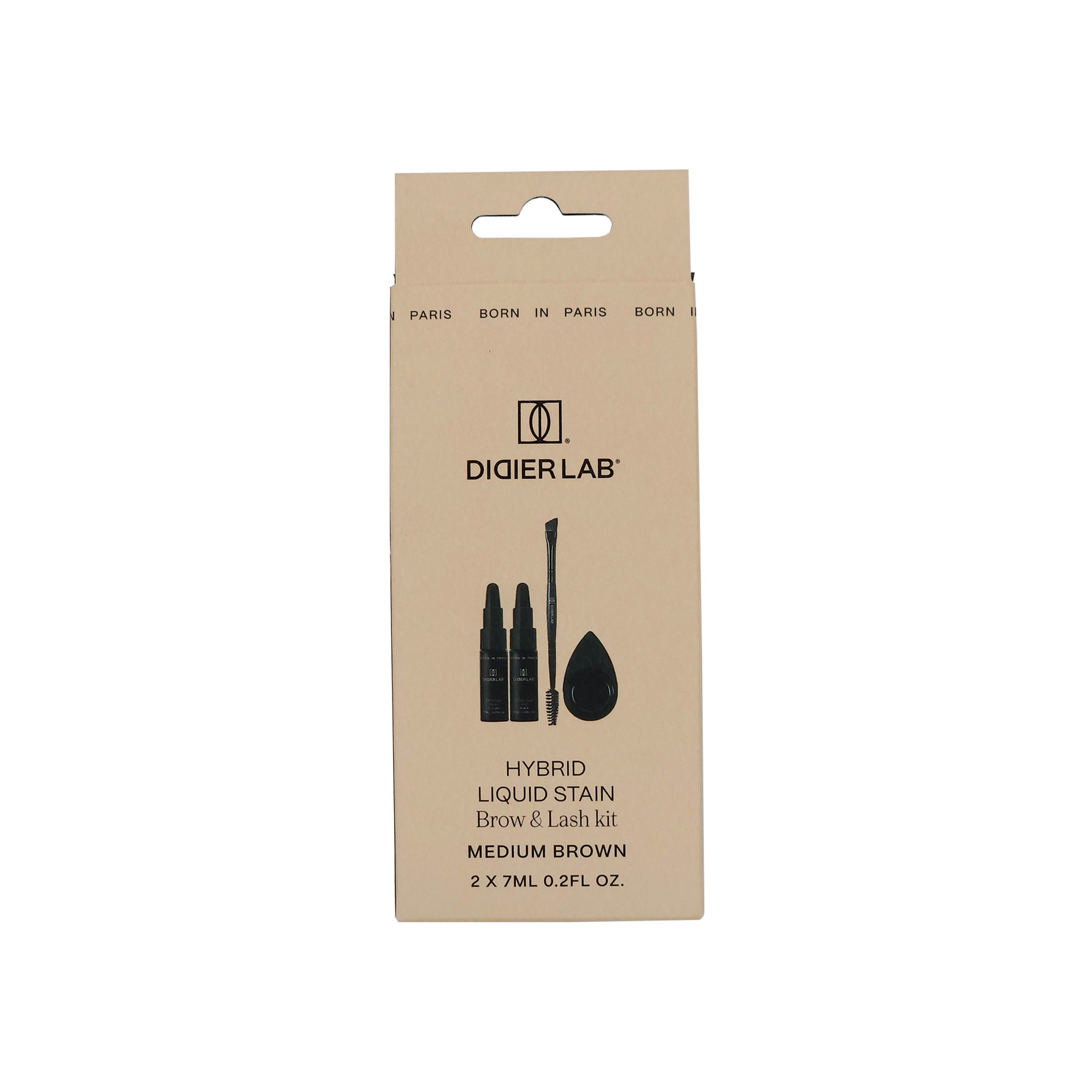 Didier Lab Esthetique Hybrid Liquid Stain bryn- og vippefarge kit