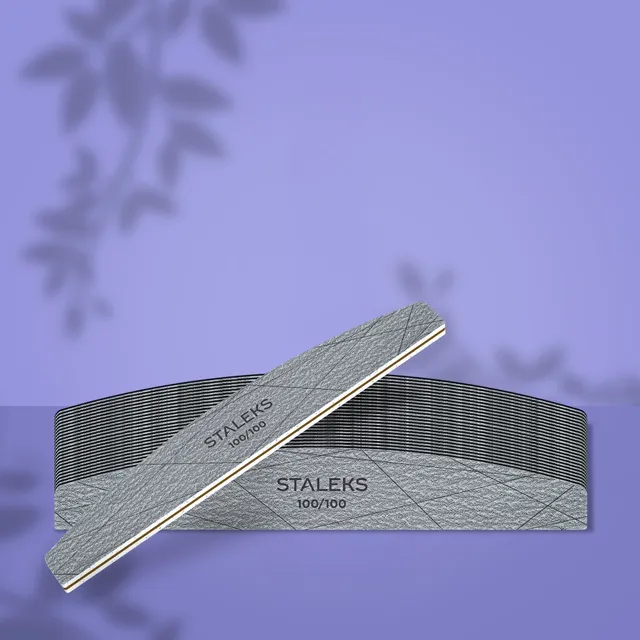 Staleks Smart 40 neglefil halvmåne 100/100 25 stk grov