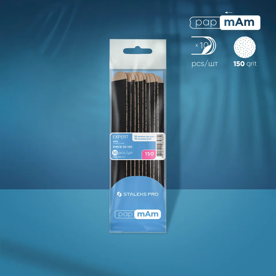 Staleks Pro Expert 22 papmAm neglefil 150 grit 10 stk