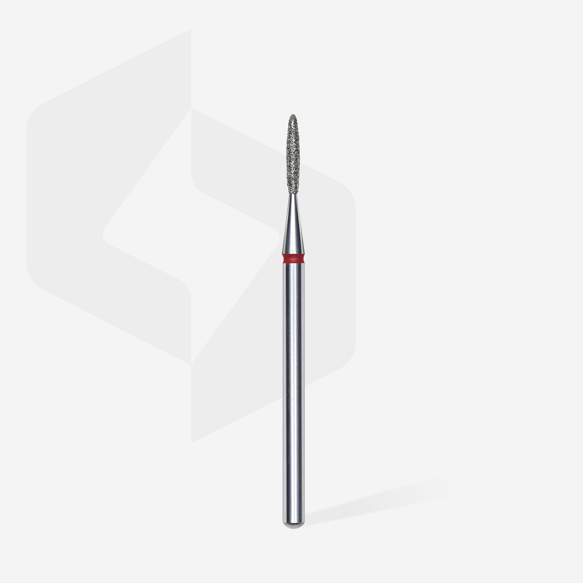 Staleks Expert Flame fresebit diamant 1,4/8 mm rød