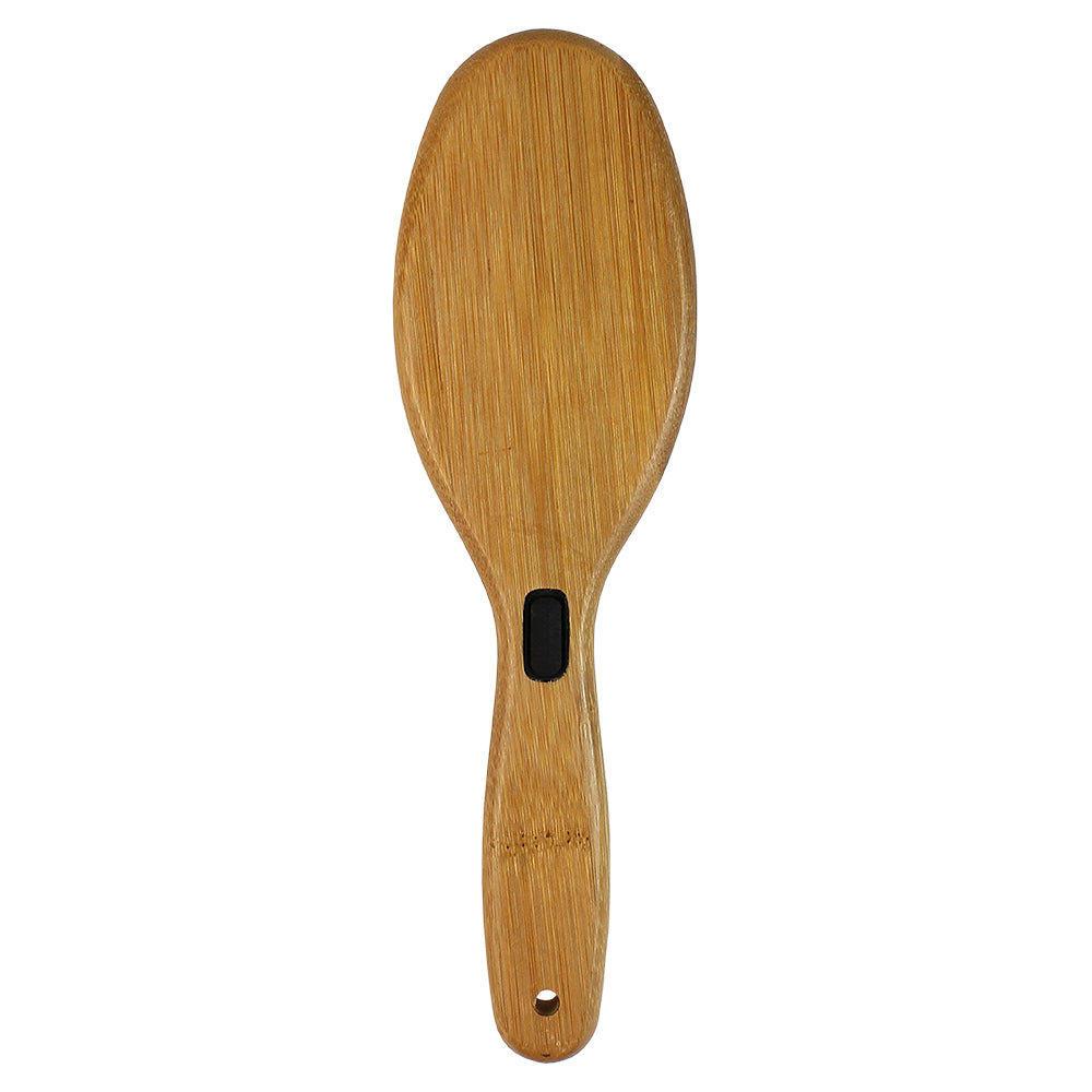 Bamboo Groom Oval Pin børste rustfrie stålpinner