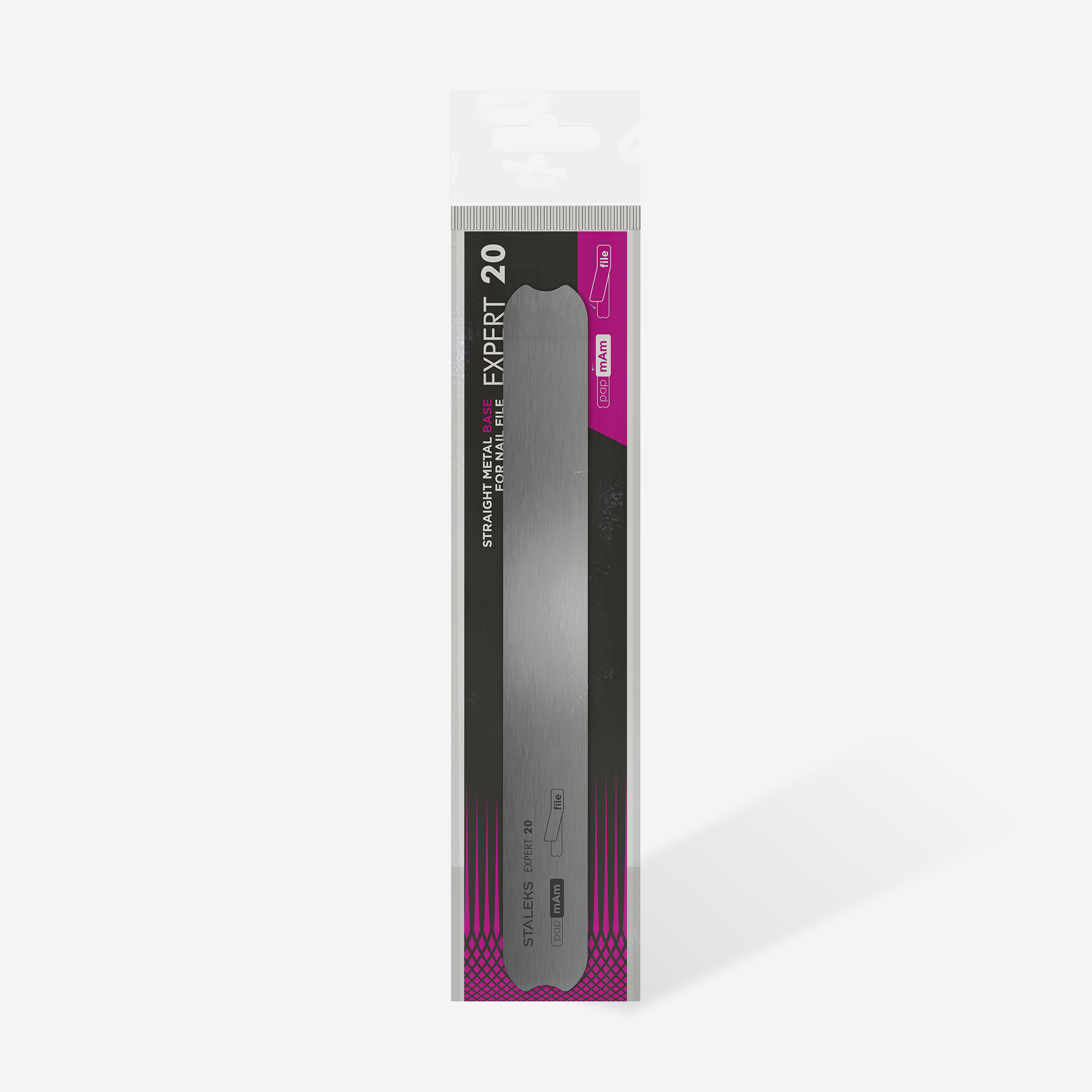 Staleks Expert 20 neglefilbase metall rett