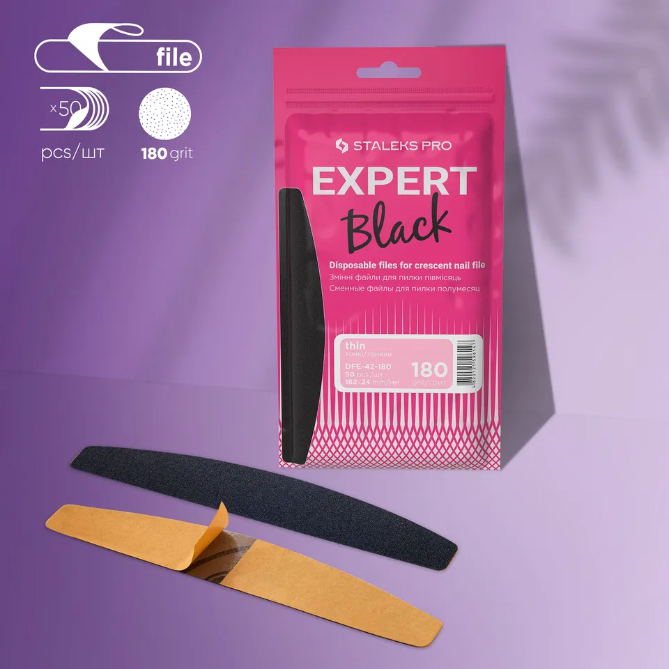 Staleks Pro Expert 42 refill neglefil tynn 180 grit