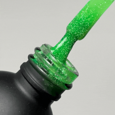 Didier Lab Brillant Neon No1 gellakk neongrønn 8 ml glitter