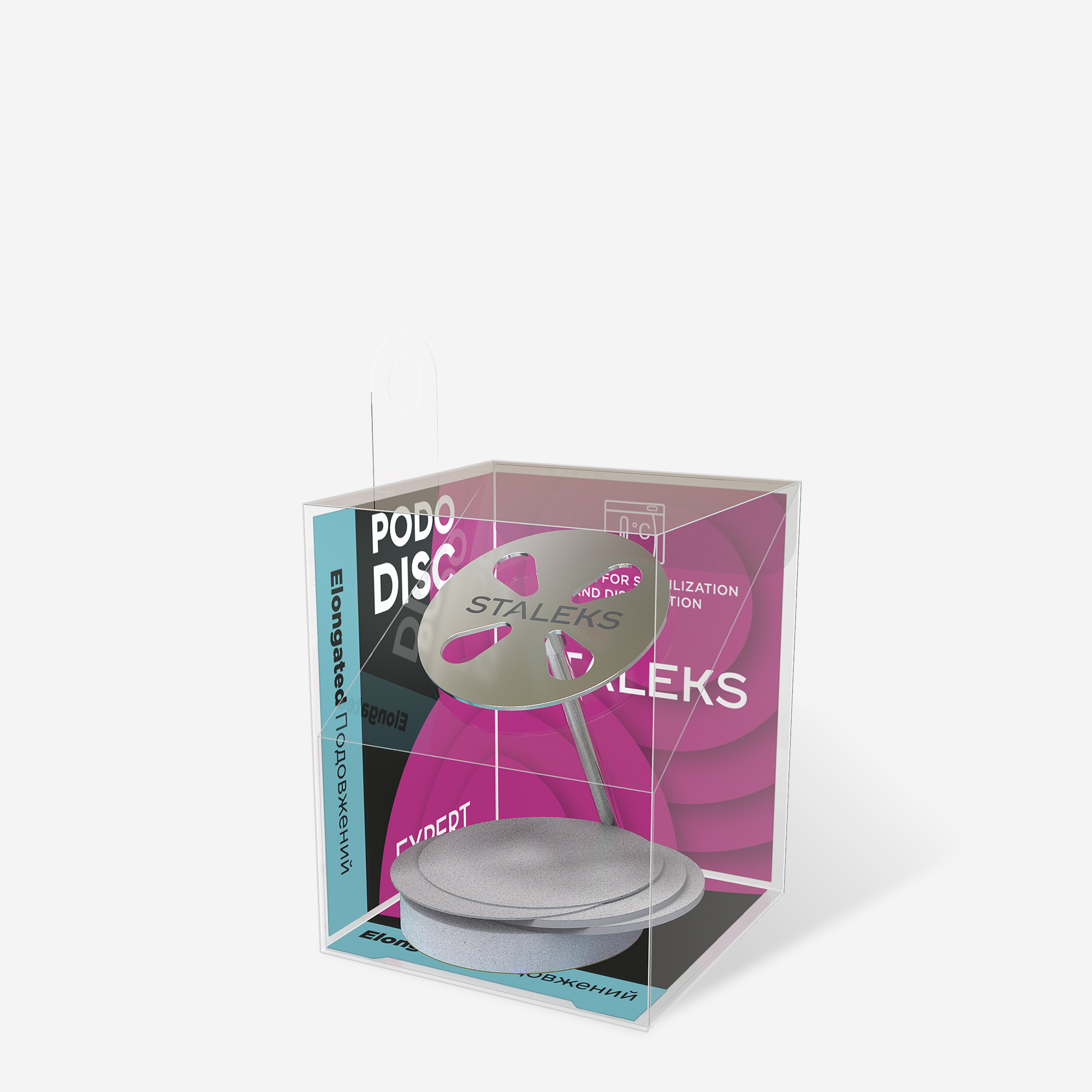 Staleks Expert Pododisc L pedikyrskive 25 mm 180 grit 5 stk
