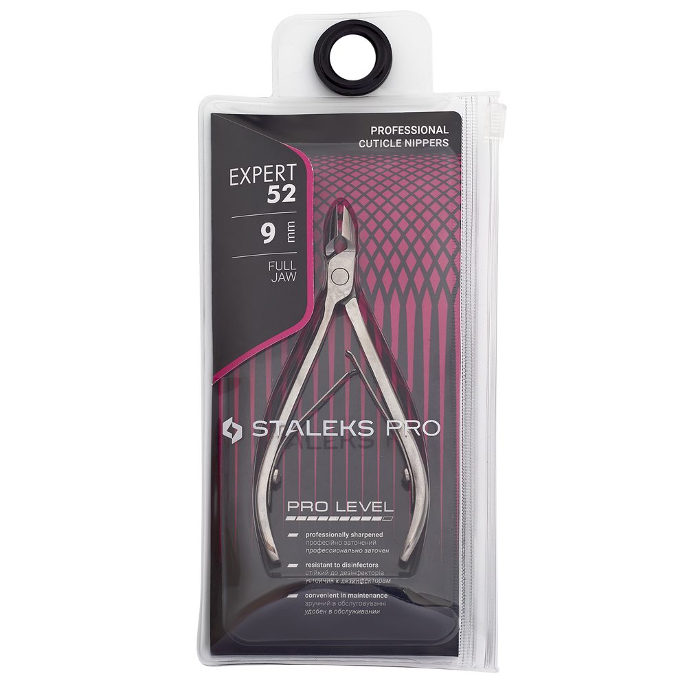 Staleks Pro Expert 52 neglebåndstang 9 mm profesjonell